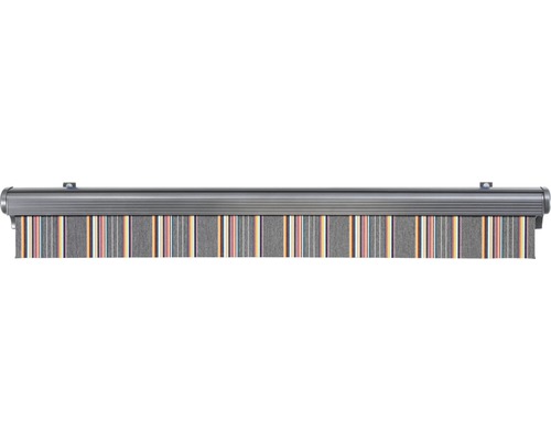 Markise mit Streifenmuster