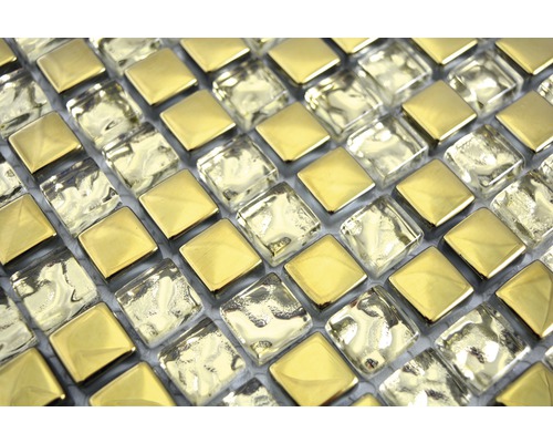 Gros plan de carreaux de mosaïque carrés