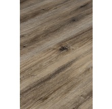 Nahaufnahme von Laminatboden mit Holzstruktur