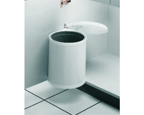 Einbau-Abfallsammler Hailo Compact-Box weiss 15 Liter Einbau-Abfallsammler Hailo Compact-Box weiss 15 Liter