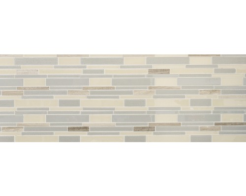 Mosaikfliesen mit rechteckigen Elementen