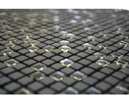 Carreaux de mosaïque avec surfaces carrées, mates et brillantes