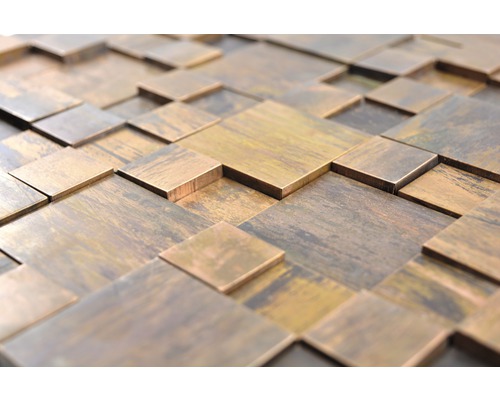 Panneaux muraux décoratifs à motif carré