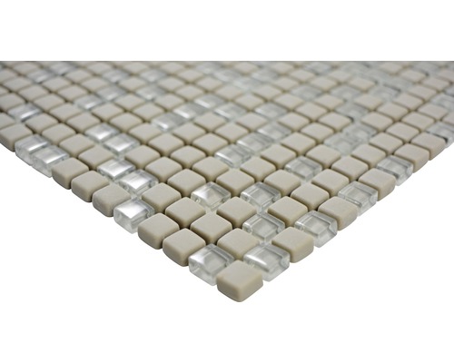 Mosaïque avec verre