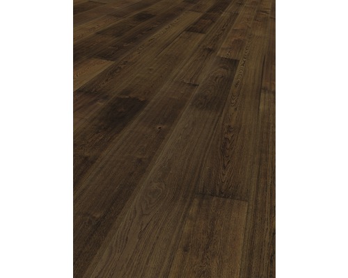 Bodenbelag aus dunklem Holz