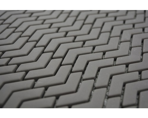 Vue détaillée d''un motif de carreaux de mosaïque en forme de flèche