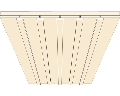 Panneaux de bois pour revêtement mural ou de plafond