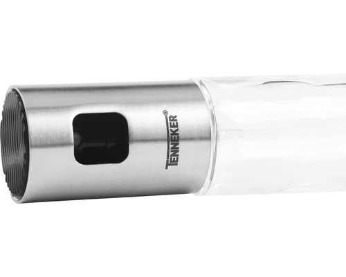 Vaporisateur d''huile Tenneker en acier inoxydable et verre