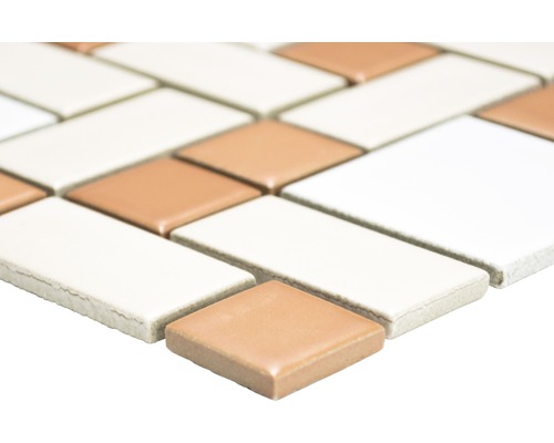 Carreaux de mosaïque de forme rectangulaire et carrée