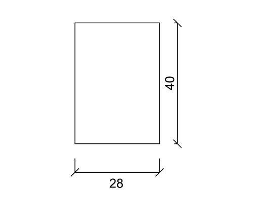 Dimensions du produit : 28 x 40