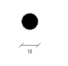 Symbole pour une note de 10