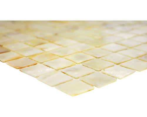 Carreau de mosaïque carré en nacre