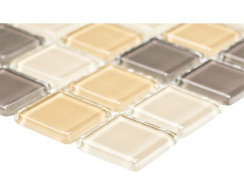 Mosaikfliesen aus Glas, quadratisch