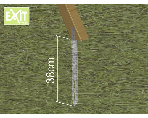 Ancre de fixation d''une longueur de 38 centimètres