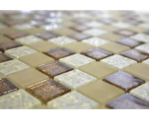 Gros plan d''une mosaïque de verre