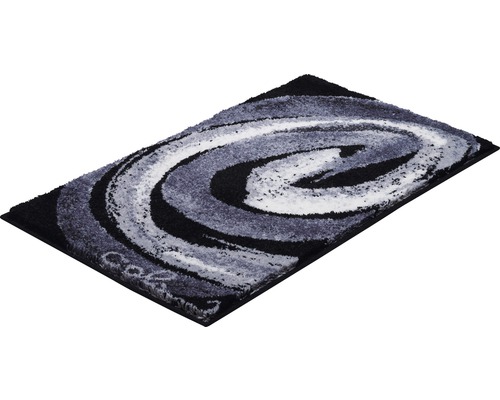 Tapis à poils longs avec motif tourbillonnant