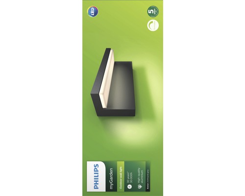 Philips MyGarden Aussenwandleuchte aus Aluminium