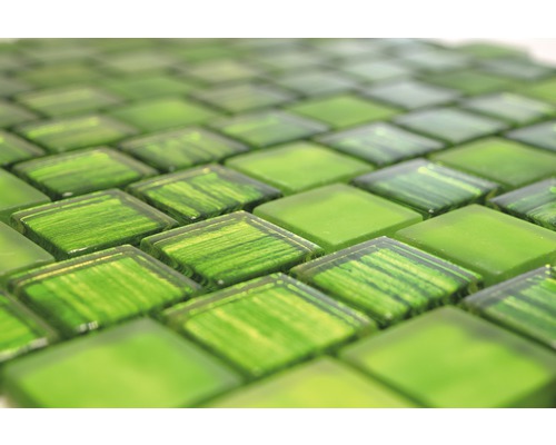 Carreaux de mosaïque carrés en verre