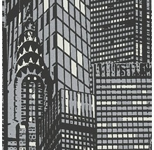 Vliestapete 2528-45 Day 'n' Night Manhatten schwarz