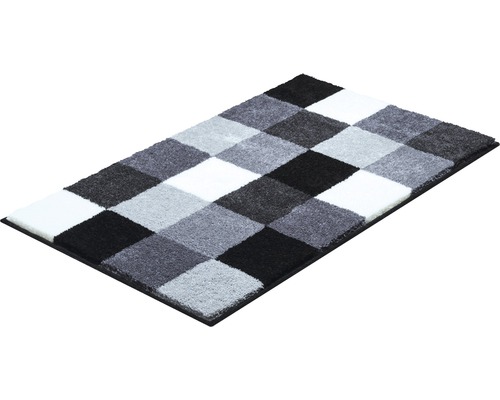 Tapis rectangulaire avec motif en damier