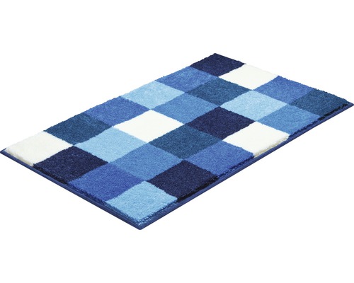 Badteppich mit Schachbrettmuster