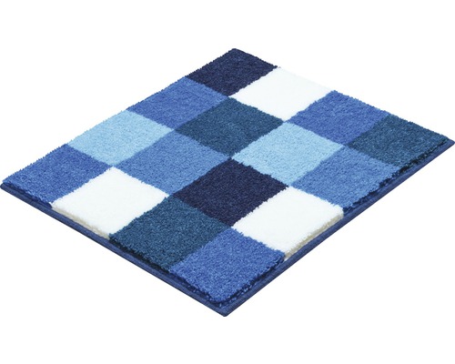 Tapis de bain à motif d''échiquier