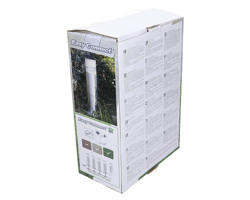 Verpackung einer Easy Connect Gartenleuchte