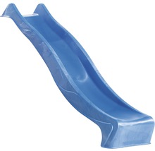Toboggan bleu pour enfants, usage extérieur