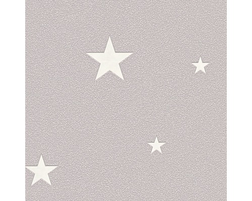 Papier peint intissé 32440-2 Day 'n' Night étoiles gris