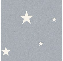 Papier peint intissé 32440-3 Day 'n' Night étoiles bleu gris