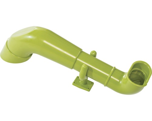 Toboggan vert pour aire de jeux