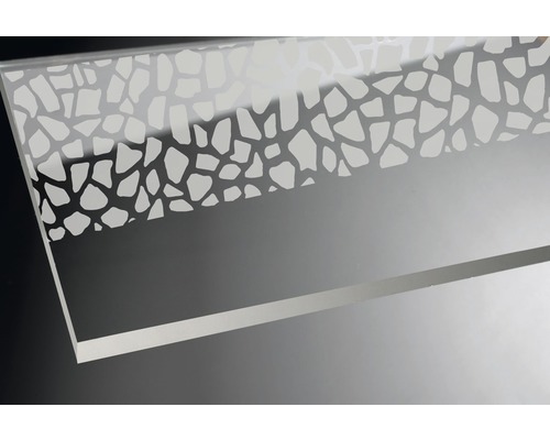 Panneau décoratif avec décor en pierre