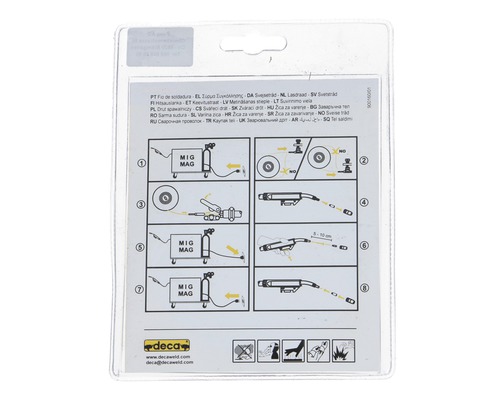 Instructions pour le traitement du fil à souder
