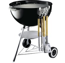 Kugelgrill mit Grillbesteck-Set