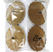 Emballage de quatre coupelles décoratives en papier