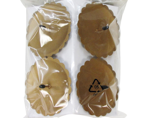 Emballage de quatre coupelles décoratives en papier