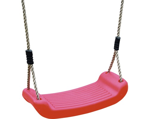 Siège de balançoire avec cordes pour aire de jeux pour enfants