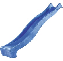 Toboggan bleu pour enfants, utilisation extérieure