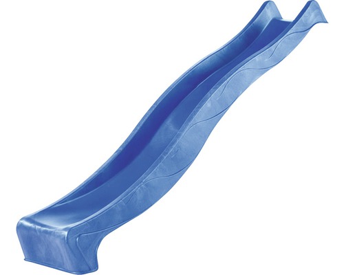 Toboggan bleu pour enfants, utilisation extérieure