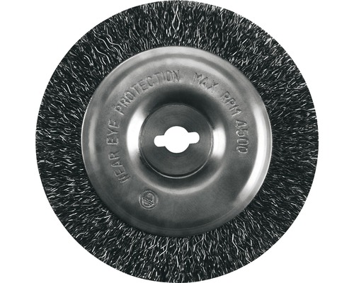 Drahtbürste für die Bohrmaschine mit maximal 4500 Umdrehungen pro Minute