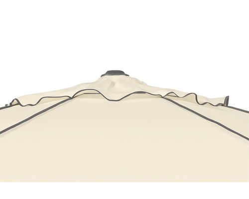 Vue détaillée d''un parasol