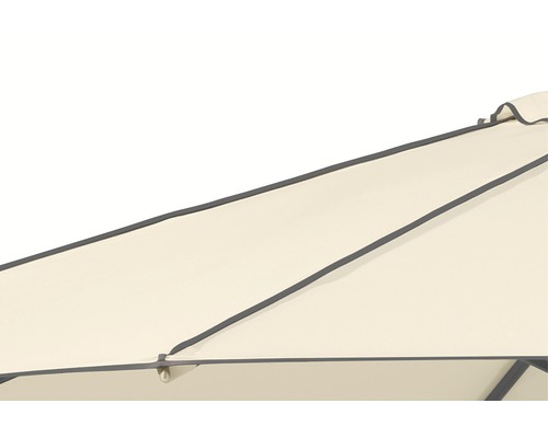 Vue détaillée d''un parasol