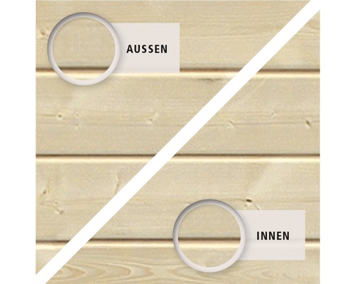 Paroi en bois pour l''extérieur et l''intérieur