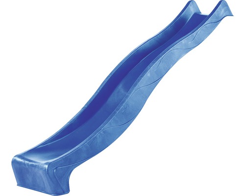 Toboggan pour enfants bleu en plastique