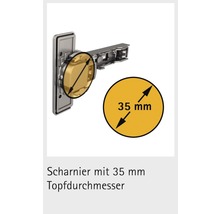 Topfscharnier Ecomat Ø 35 mm, für Mittelwandanschlag, 1 Stück-thumb-6