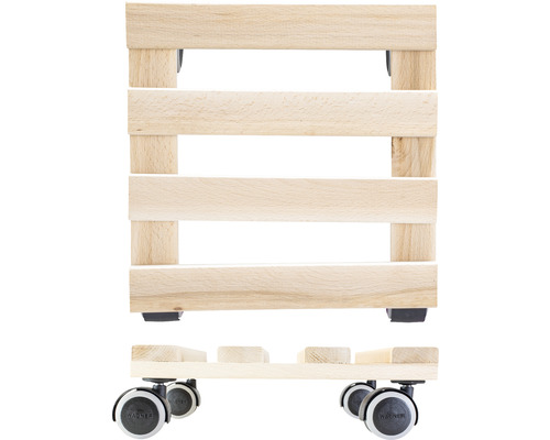 Planche à roulettes en bois avec roulettes