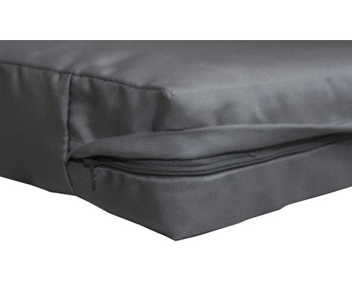 Coussin de mobilier de jardin avec fermeture éclair