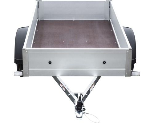 Vue d''une remorque avec espace de chargement