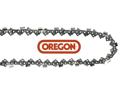 Logo Oregon avec chaîne pour tronçonneuse