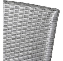 Vue détaillée d''un meuble avec une surface tressée